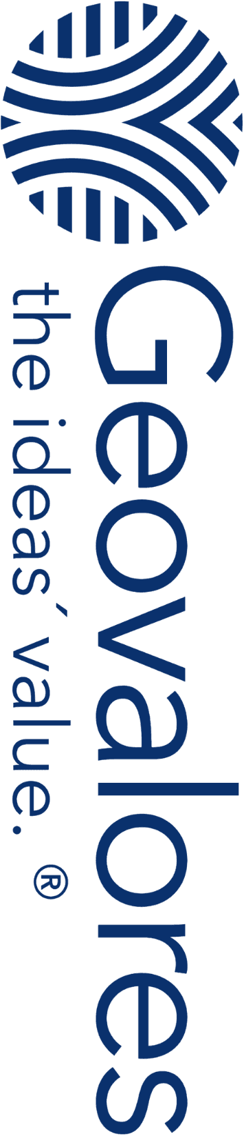 Logo vertical de Geovalores